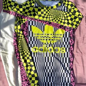 Jeremy Scott x Adidas acid trip top